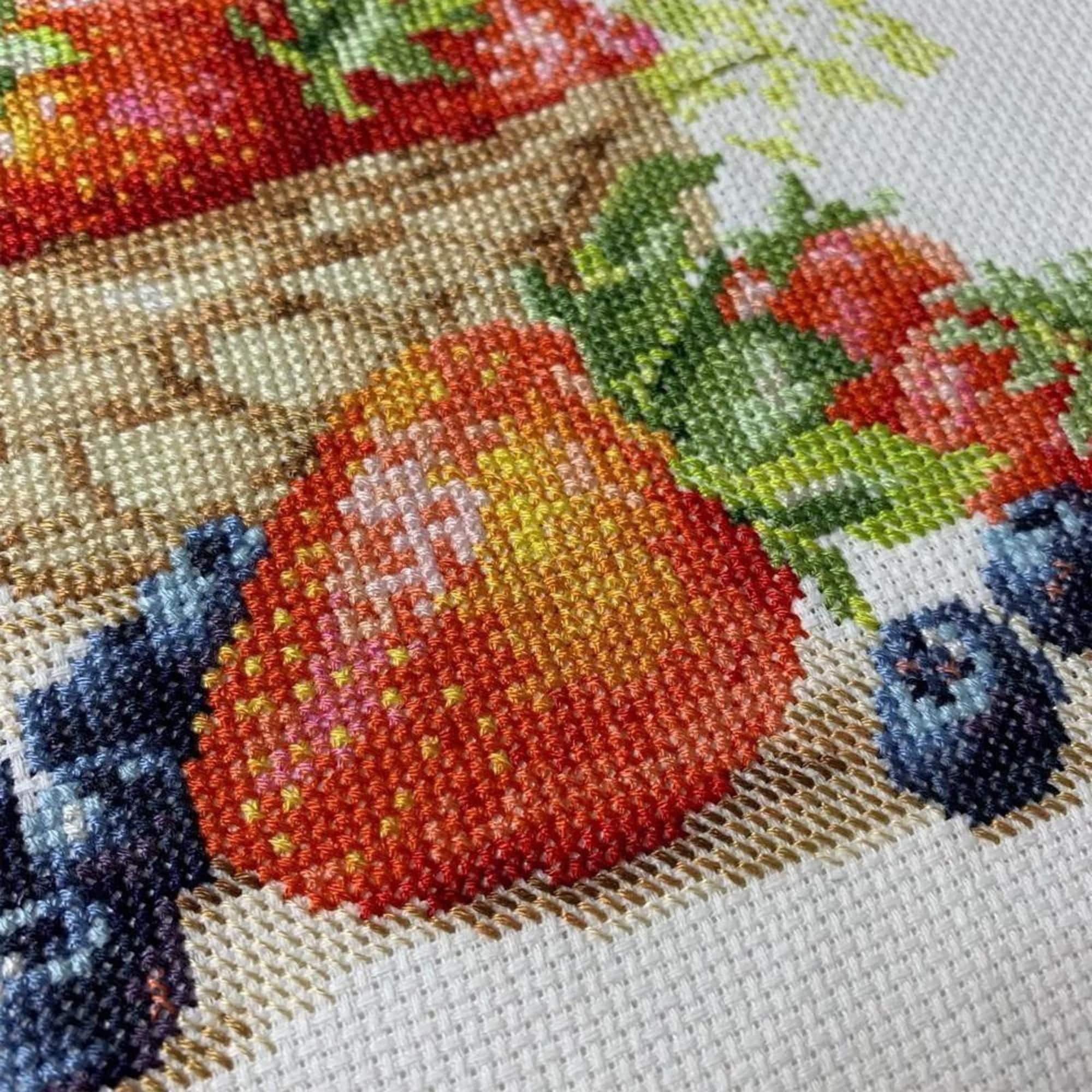 Letistitch Christmas Retro Cars Kit Counted Cross Stitch Kit